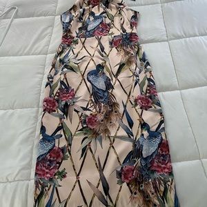 Forest Lily peacock dress